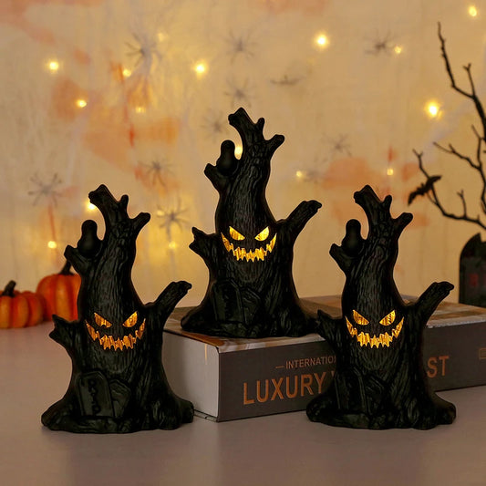 3 Halloween Creepy Haunted Trees Lights - Getzzy